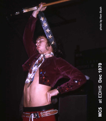 Wayne Kramer at East Detroit High School 1970